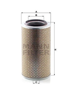 Фильтр воздуха mann-filter c 24 650/1 фото №1