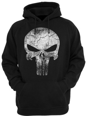 PUNISHER BLUZA Z KAPTUREM r. XL