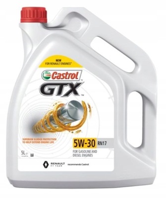 CASTROL GTX 5W30 RN17 PROMOCJA 5L KATOWICE