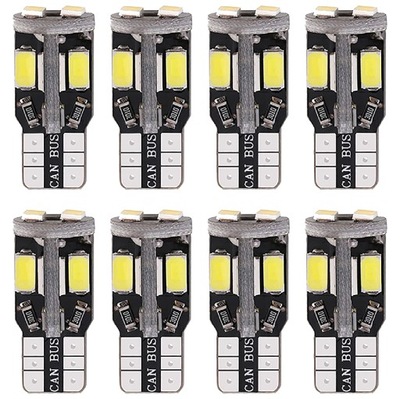 8SZT LUCES W5W T10 DIODO LUMINOSO LED 5XSMD 5050 CANBUS CAN BUS  