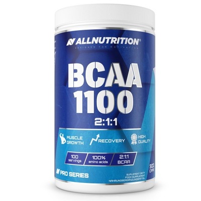 Allnutrition BCAA 1100 2:1:1 aminokwasy 300 kapsułek