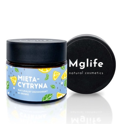 Mięta - cytryna naturalny dezodorant w kremie 50ml