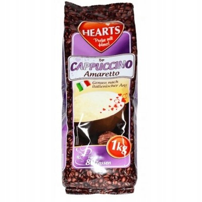 Kawa cappuccino Hearts Amaretto 1 kg