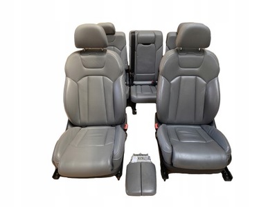 Audi q7 4m sline кожа сиденья заднее сиденье 7 местная фото №1