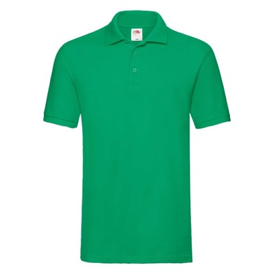 FRUIT OF THE LOOM KOSZULKA POLO PREMIUM GREEN XXL