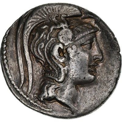 Attyka, Tetradrachm, 130-120 BC, Athens, Srebro, A