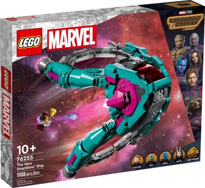 Oryginalne LEGO 76255 Marvel Super Heroes Statek Strażników Klocki Nowe
