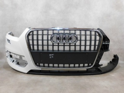 Audi q3 8u бампер перед передний решётка радиатора уголок фото №1
