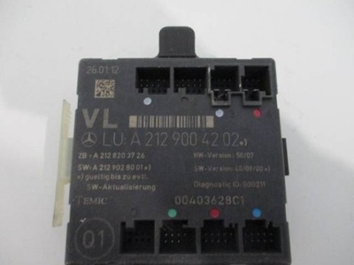 Mercedes w204 w212 бортовой компьютер блок управления двигателя фото №1