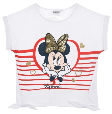 Top dla dziewczynki Disney Myszka Minnie 128