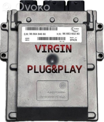 Fiat ducato/jumper блок управления ecu 9666484680 фото №1