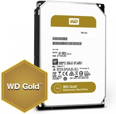 Dysk WD Gold WD102KRYZ 10TB 3,5" 7200 256MB SATA III