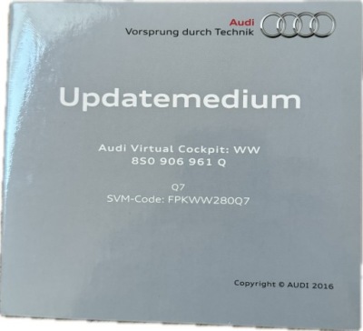 Карта памяти sd audi q7 8s0906961q фото №1