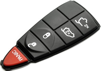 Chrysler jeep dodge ключ корпус резинка кнопка фото №1
