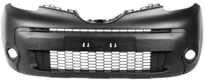 Бампер передний renault kangoo '13-'22 противотуманные фары фото №1