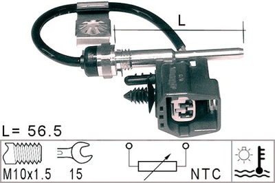 ERA SENSOR TEMPERATURE ENGINE WATER CITROEN PEUGEOT - FORD - JAGUAR  