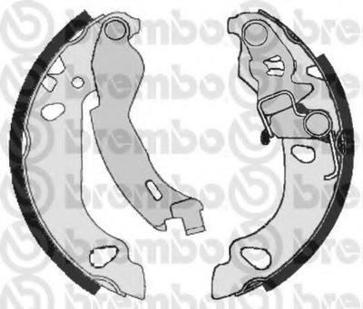 ZAPATAS DE TAMBOR DE FRENADO FIAT PANDA 03-  