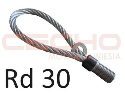 petla linowa z gwintem Rd 30