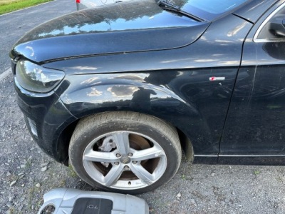 Audi q7 4l s-line крыло левый передний перед фото №1