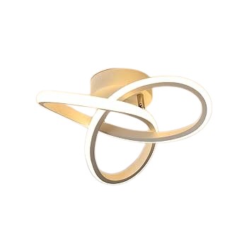 LAMPA SUFITOWA LED 3000K CIEPŁA BIEL NOWOCZESNA 22W 2500LM DO SALONU