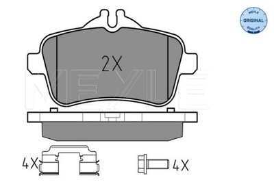 TRINKELĖS HAM. DB T. W166/X166 GL/ML 11- 