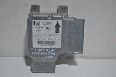 Модуль датчик подушка безопасности opel vectra c 13102022ba фото №1