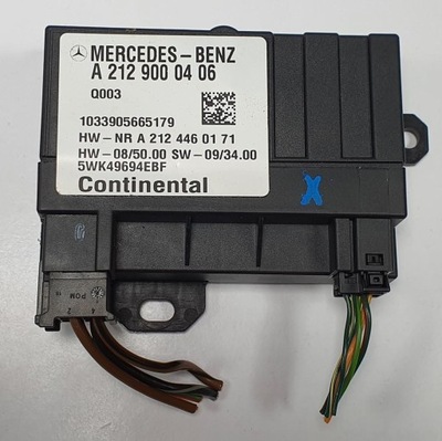 Модуль насоса топлива mercedes w207 cgi a2129000406 фото №1