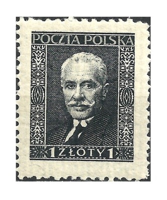 1928 Polska Fi.239 w ** IGNACY MOŚCICKI gwar. PZF
