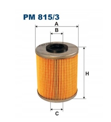 ФИЛЬТР ТОПЛИВА ФИЛЬТРON PM 815/3