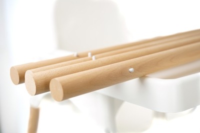 Drewniana noga do krzesełka IKEA Antilop