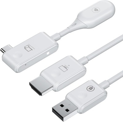 Bezprzewodowy nadajnik odbiornik HDMI USB-C 1080P do 30M EDUP Transmiter