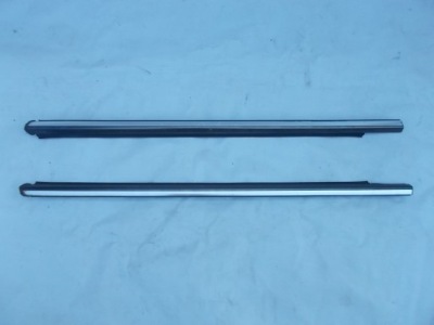 Mercedes s 220 w220 молдинг уплотнитель дверь хром правая левая перед фото №1