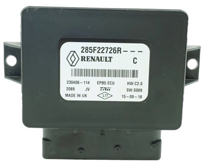 Модуль гальма epb kadjar 285f22726r фото №1