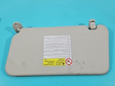 Заслонка правая suzuki swift mk6 козырёк защита солнцезащитная фото №1