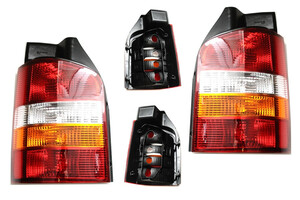 Vw transporter t5 03-09 лампа задня l+p 1 двері фото №1