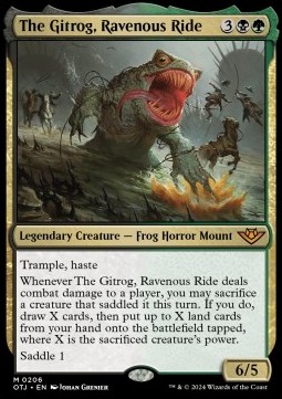 Karta Magic: The Gathering The Gitrog, Ravenous Ride WIZARDS OF THE COAST