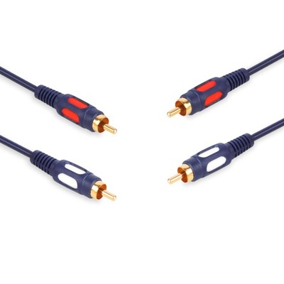 Kabel Przewód 2 RCA do 2 RCA Chinch VITALCO 5,0m