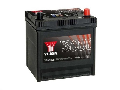 YUASA YBX3108 50Ah 400A KIA 