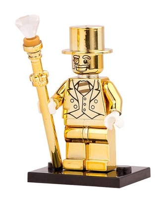 Złota figurka Gold Man / Mr Gold / GOLDMAN