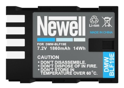 Bateria Newell DMW-BLF19 do Panasonic GH3 GH4 GH5