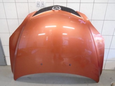 Mazda 3 bk 03 кришка капот решітка радіатора перед передня фото №1