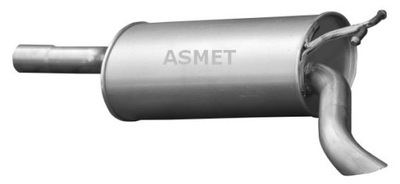 ГЛУШИТЕЛЬ ВЫПУСКНОЙ ЗАД ASMET ASM01.030