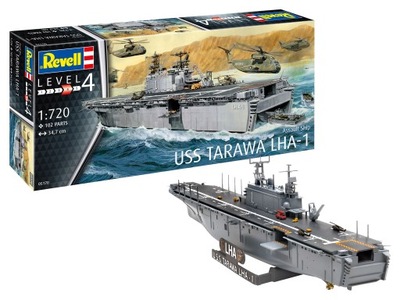 Revell USS TARAWA LHA-1 05170 1:720
