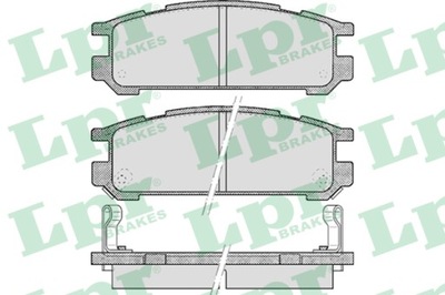 КОЛОДКИ ТОРМОЗНЫЕ ЗАД LPR 05P517