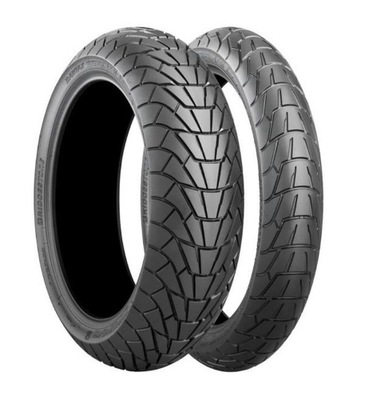 BRIDGESTONE BATTLAX ADVENTURECROSS SCRAMBLER AX41S 100/90-19 + 130/80-17