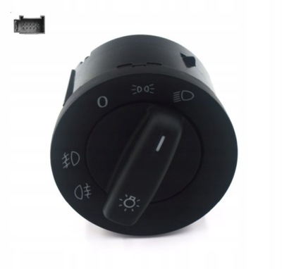 Выключатель переключатель света vw caddy eos golf v фото №1