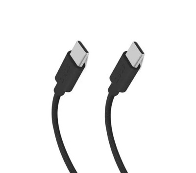 Kabel Przewód SBS USB-C do USB-C 60W 1,5 metra Czarny