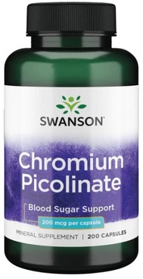 CHROM PIKOLINIAN 200mcg 200kaps SWANSON