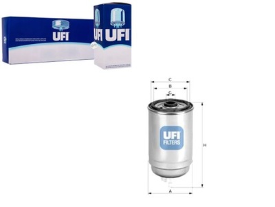 FILTER FUEL DIESEL UFI - milautoparts-fr.ukrlive.com