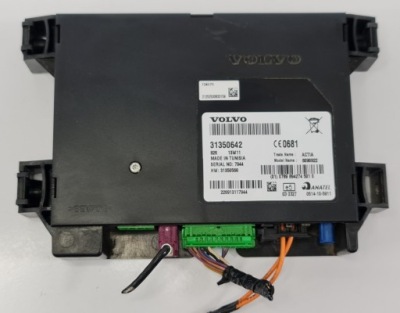 Модуль блок керування телефону volvo v40 ii 31350642 фото №1